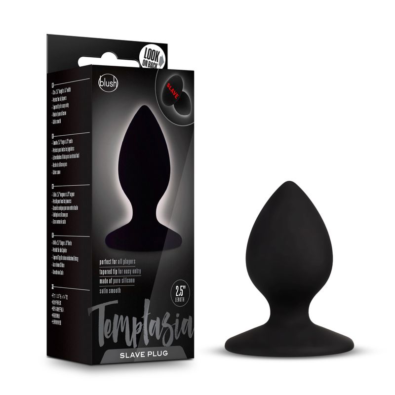 Temptasia Slave Plug Black image 1