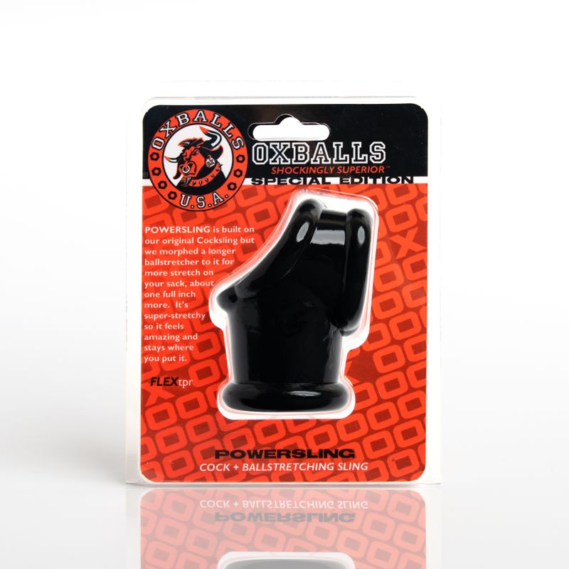 Powersling Cocksling And Ballstretcher Black image 1