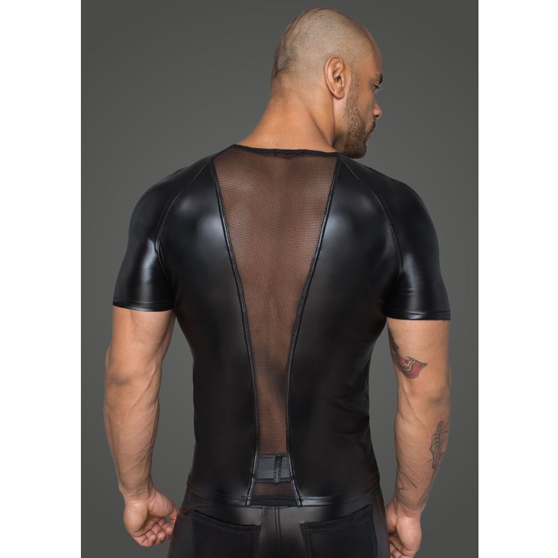Power Wetlook Men T-shirt With 3D Net image 2