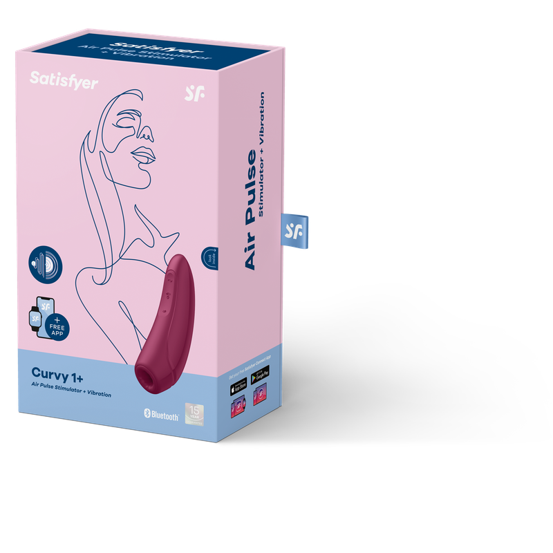 Satisfyer Curvy1+ Rose Red image 3