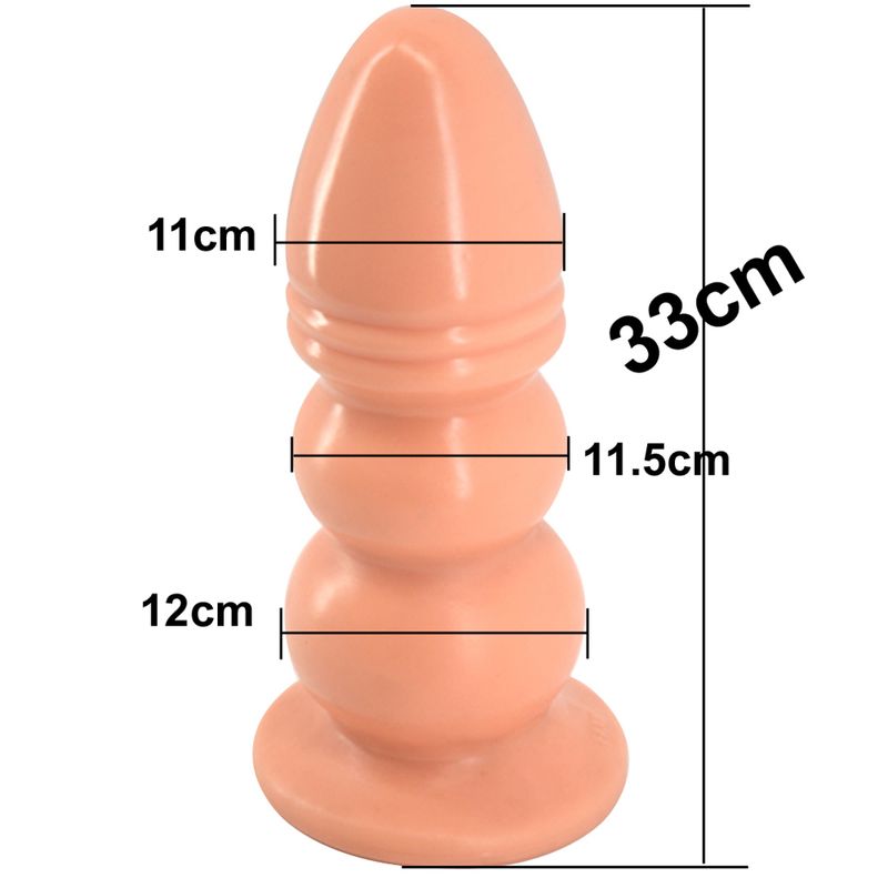 Huge Anal Plug Flesh image 2