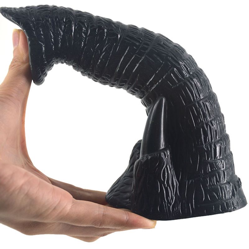 Elephant Dildo Black image 3