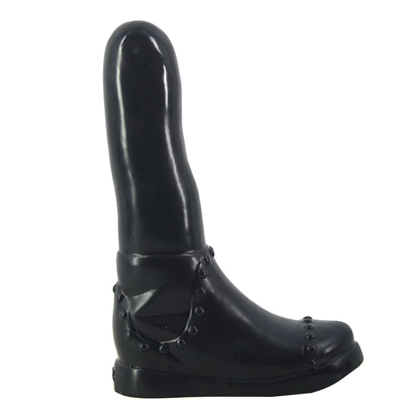 Boot Dildo Black image 1