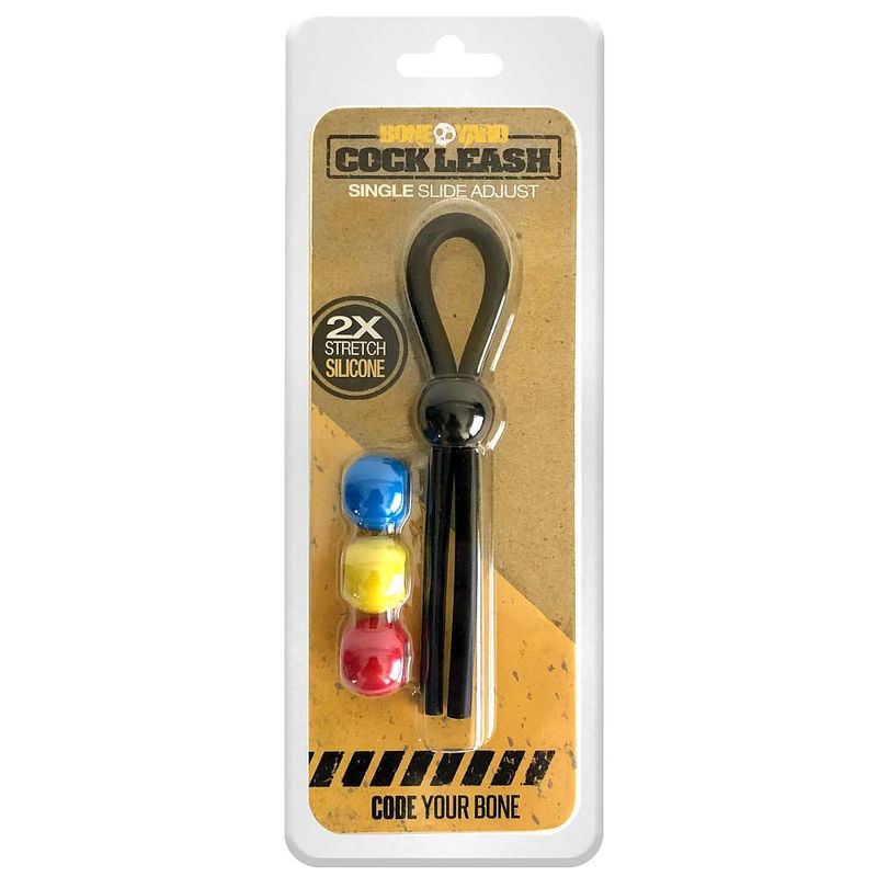 Cock Leash Single Black image 1