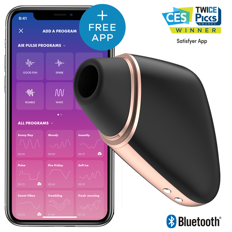 Satisfyer Love Triangle Black image 2