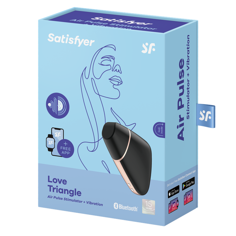 Satisfyer Love Triangle Black image 3