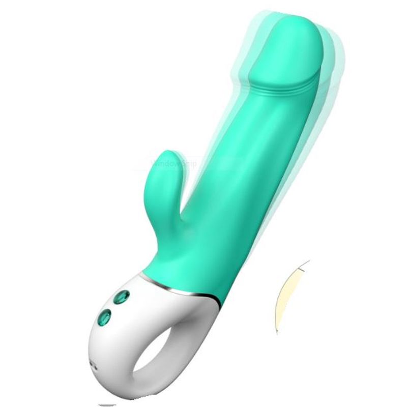 Wave Rabbit Teal image 1