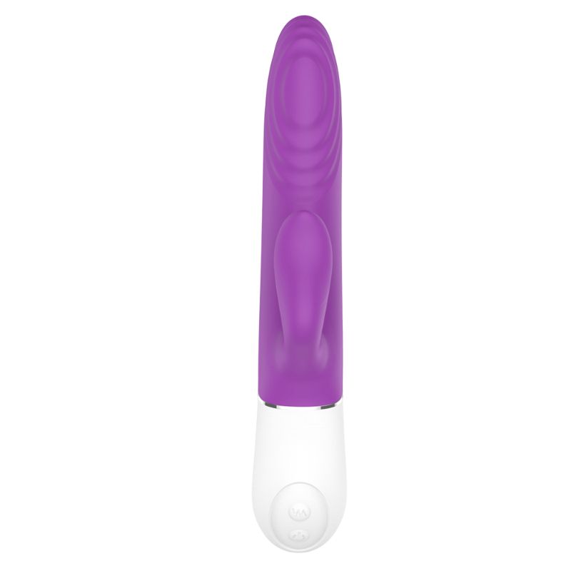 Lighter Thrusting Rabbit Vibrator Purple image 3