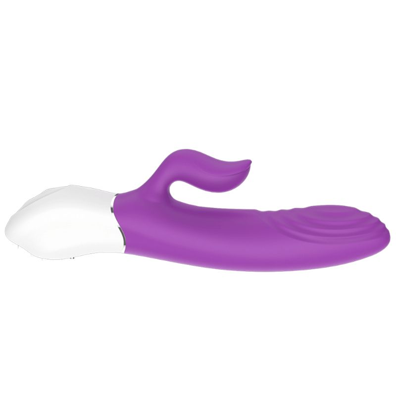 Lighter Thrusting Rabbit Vibrator Purple image 4