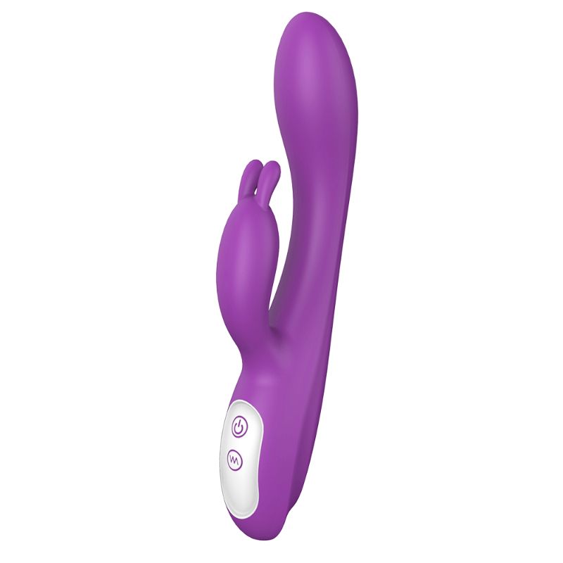 Naughty Heating Rabbit Vibrator Purple image 2