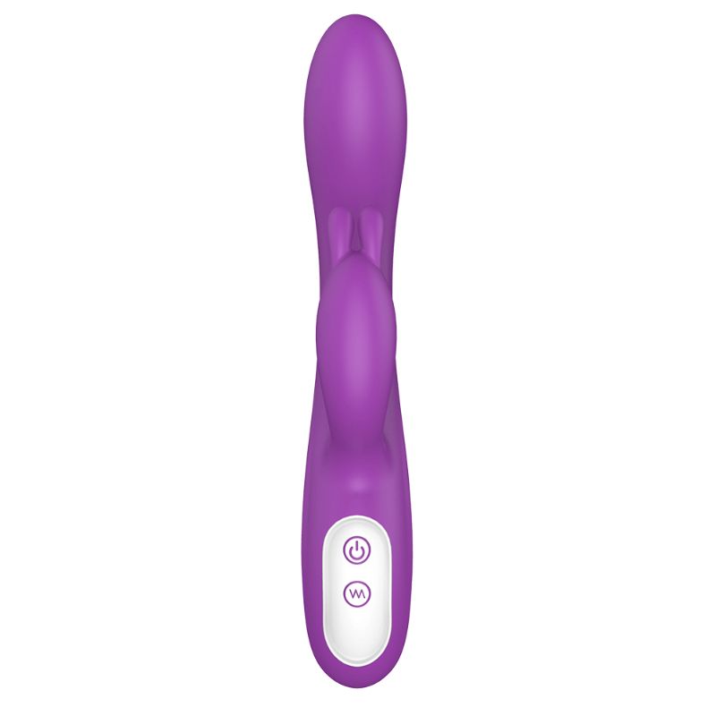 Naughty Heating Rabbit Vibrator Purple image 4