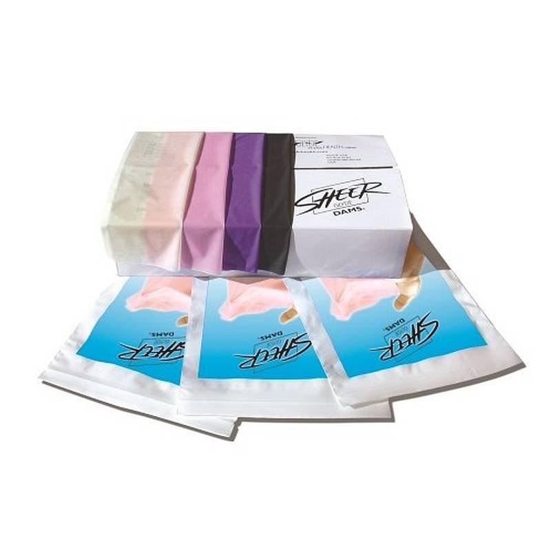 Sheer Dams 100 Pc Mixed Box Colours Flavours image 1