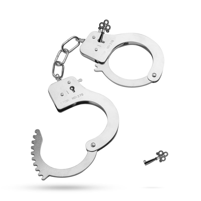 Metal Cuffs Silver image 3