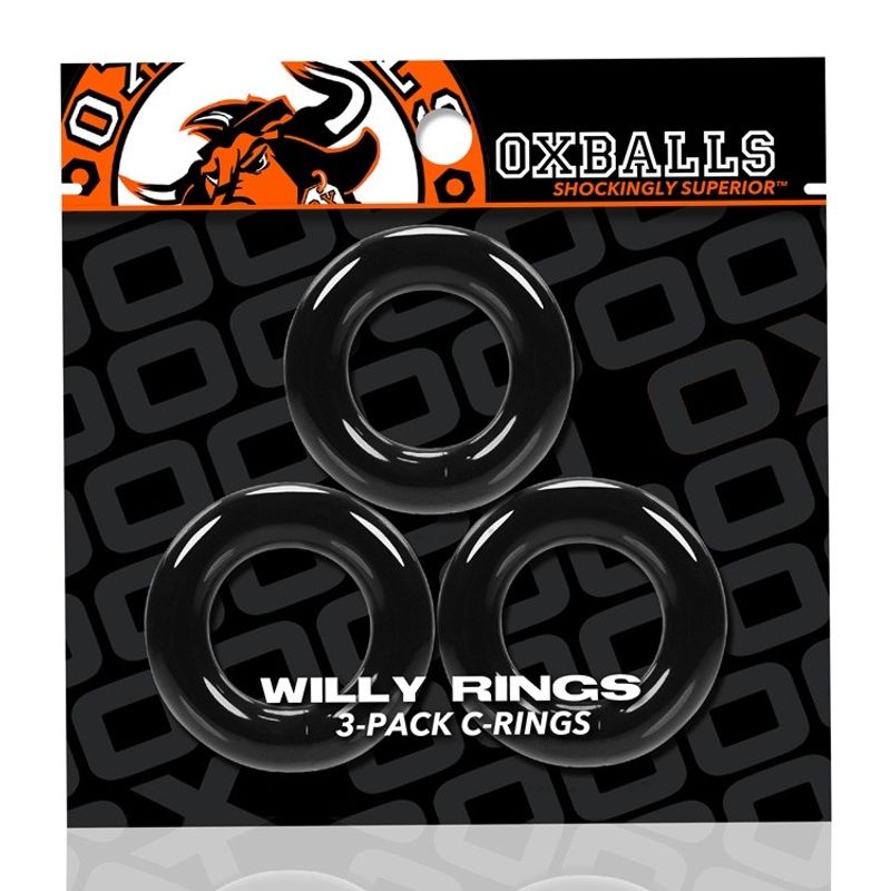 Willy Rings Black image 2