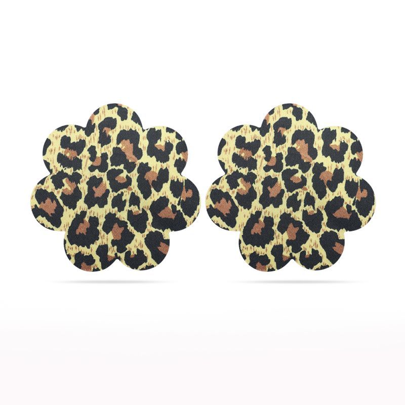 Leopard Sexy Nipple Pasties Twin Pk image 2