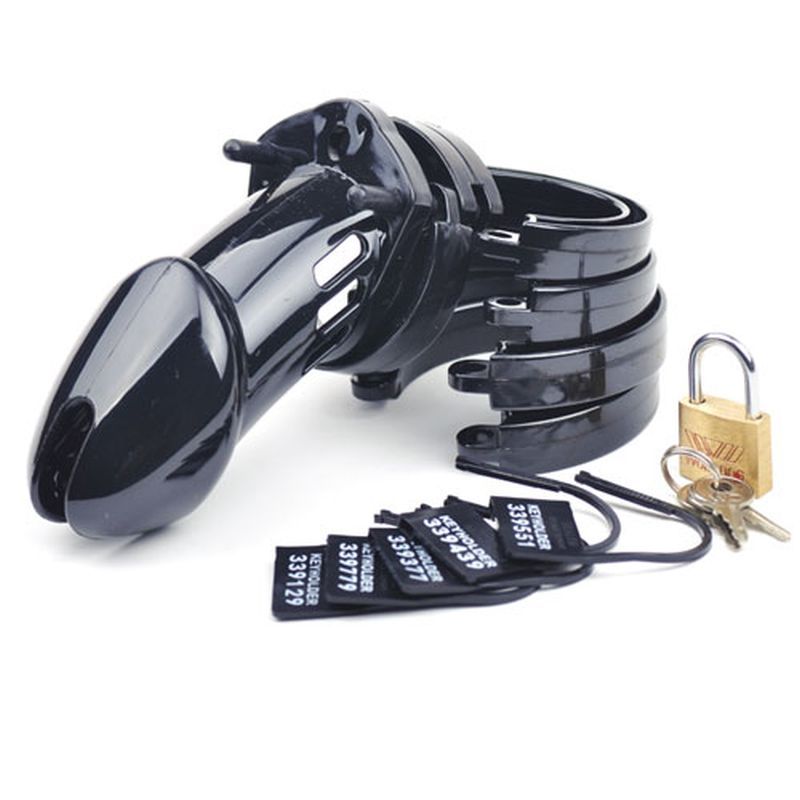 Male Chastity Kit Black image 1