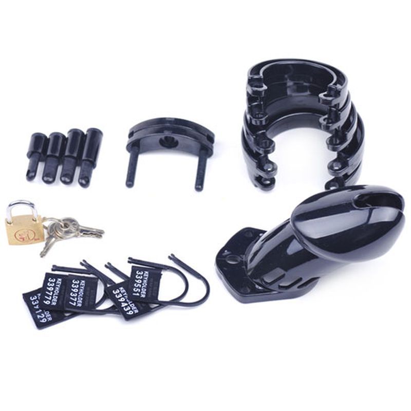 Male Chastity Kit Black image 3