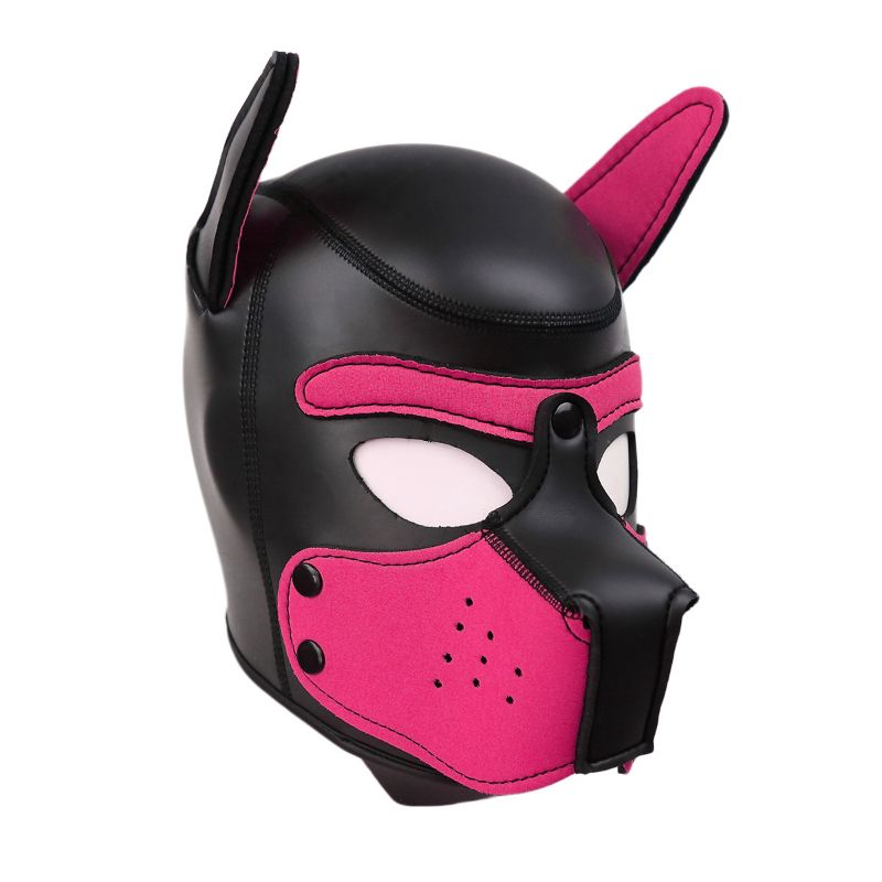 Puppy Play Mask Pink image 1
