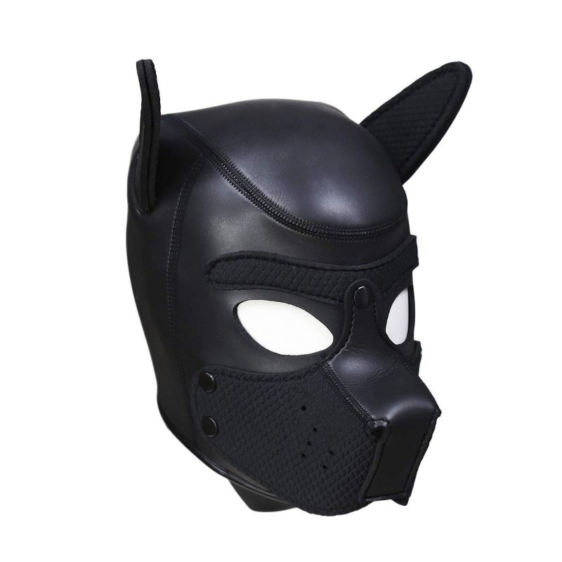 Puppy Play Mask Black image 1