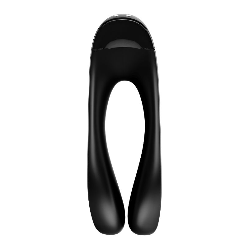 Satisfyer Candy Cane Finger Vibe Black image 1