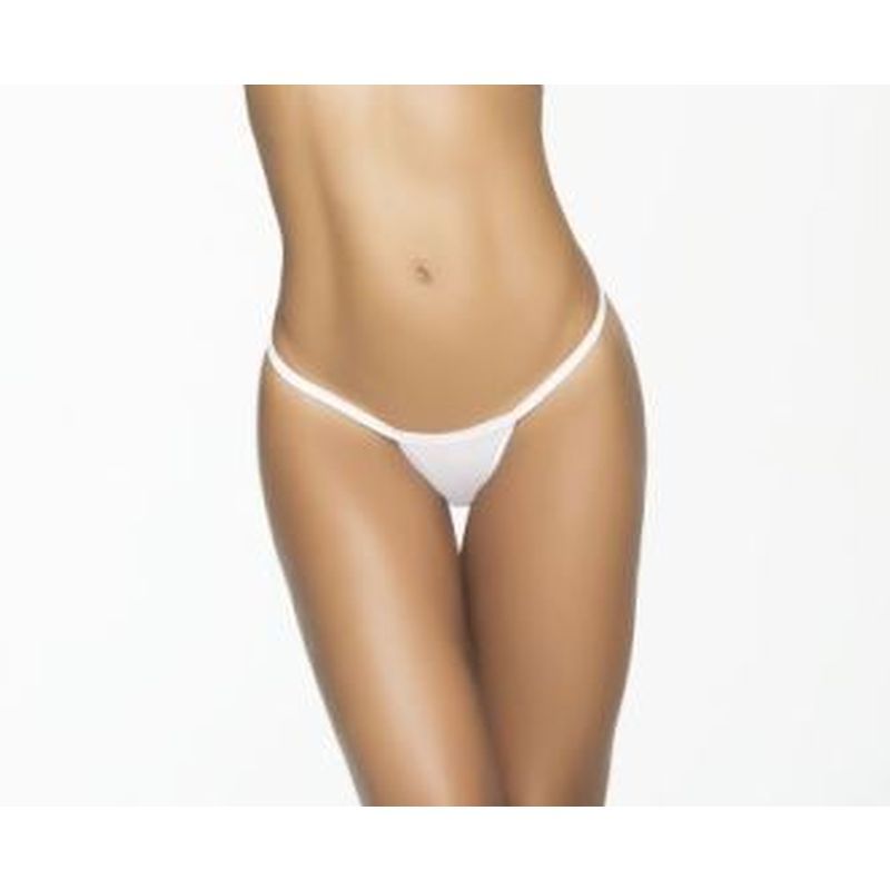 Y Back Thong White image 1