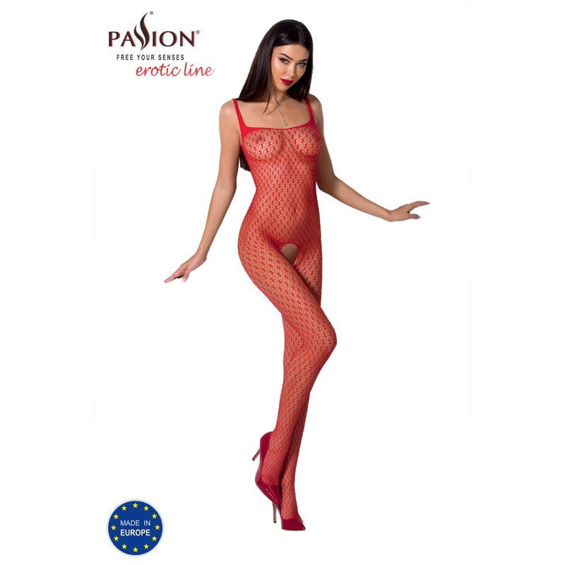 Bodystocking BS071 Red image 1