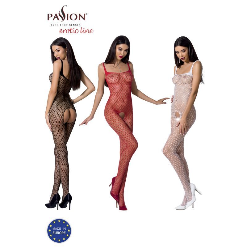 Bodystocking BS071 Red image 7