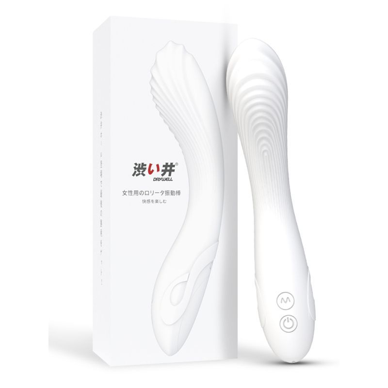 Flexible Bending Silicone Vibrator White image 2
