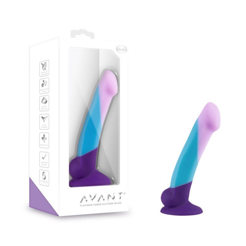 Avant D16 Purple Haze Silicone Dildo image 1