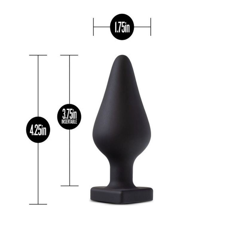 Temptasia Fuck Me Butt Plug Black image 2