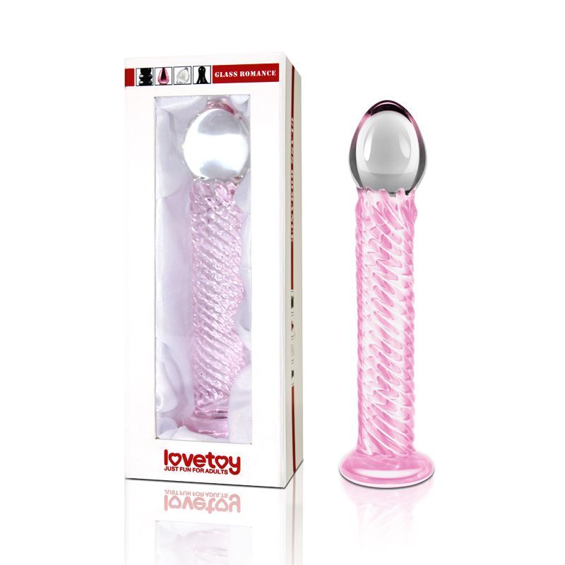 Glass Romance 7 Pink 7.5in image 1