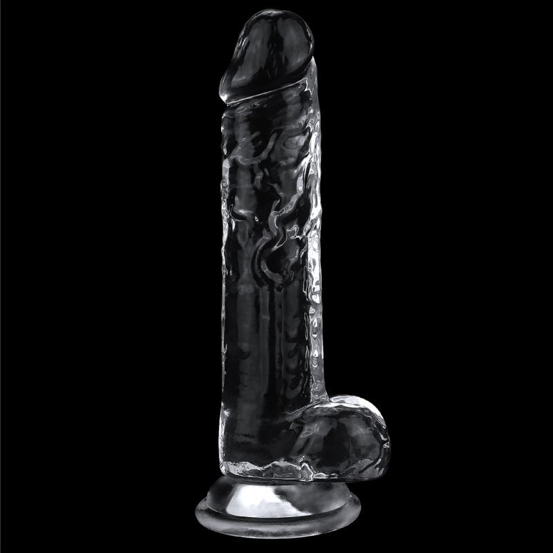 Clear Dildo 7.5in image 2