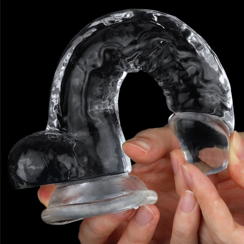 Clear Dildo 7.5in image 3