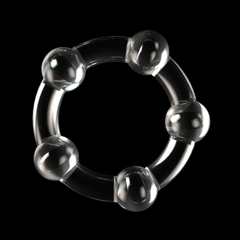 Triple Beaded Donut Ring Set image 3