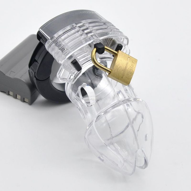 Brutus Alpha Chastity Cage Clear image 2