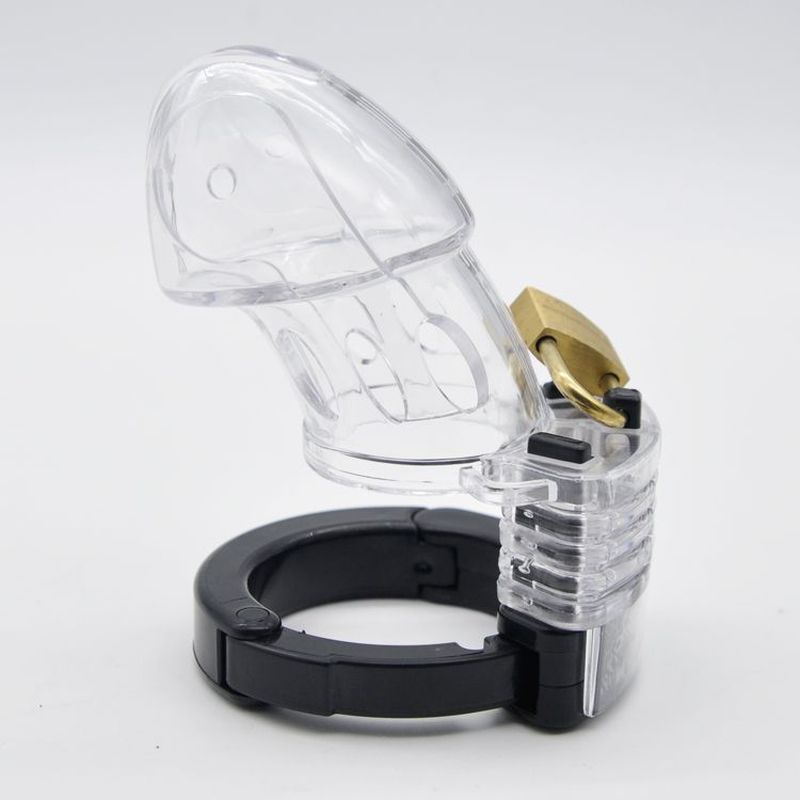 Brutus Alpha Chastity Cage Clear image 3