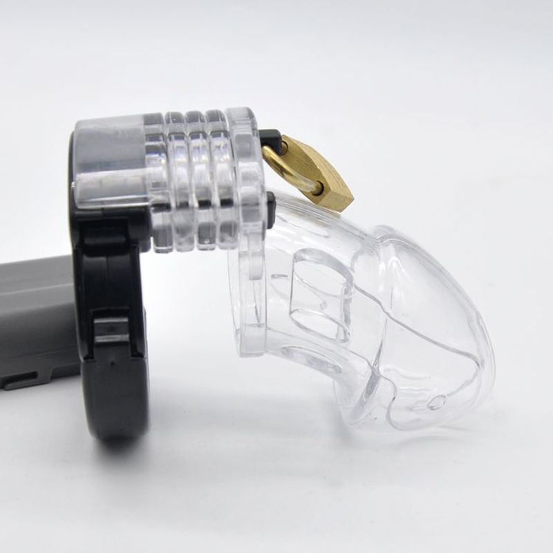 Brutus Alpha Chastity Cage Clear image 4