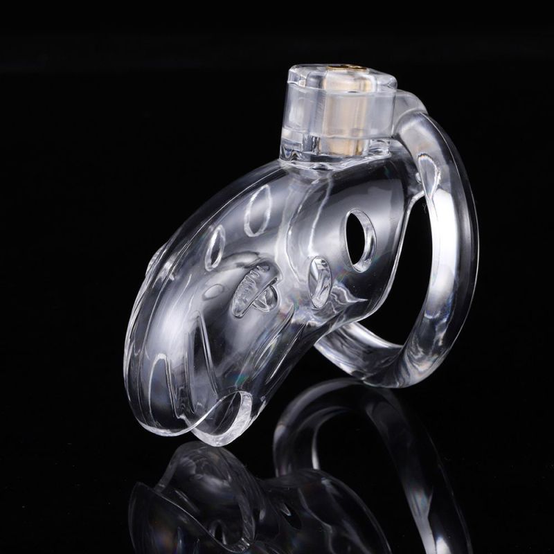 Brutus Shark Chastity Cage Clear image 2