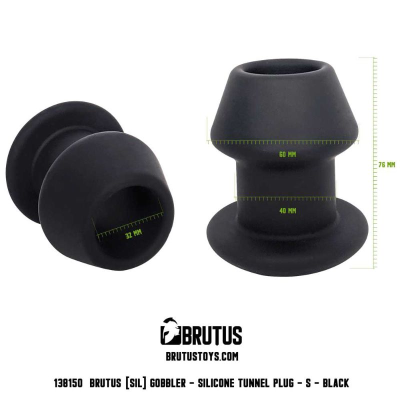Brutus Gobbler Silicone Tunnel Plug S image 3