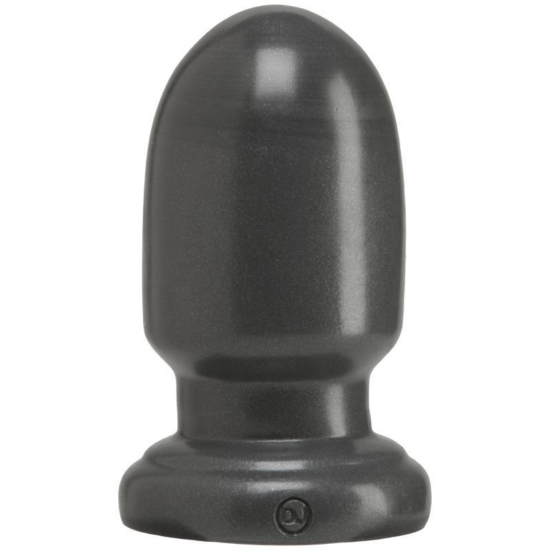 Shell Shock Small Anal Plug Gun Metal image 1
