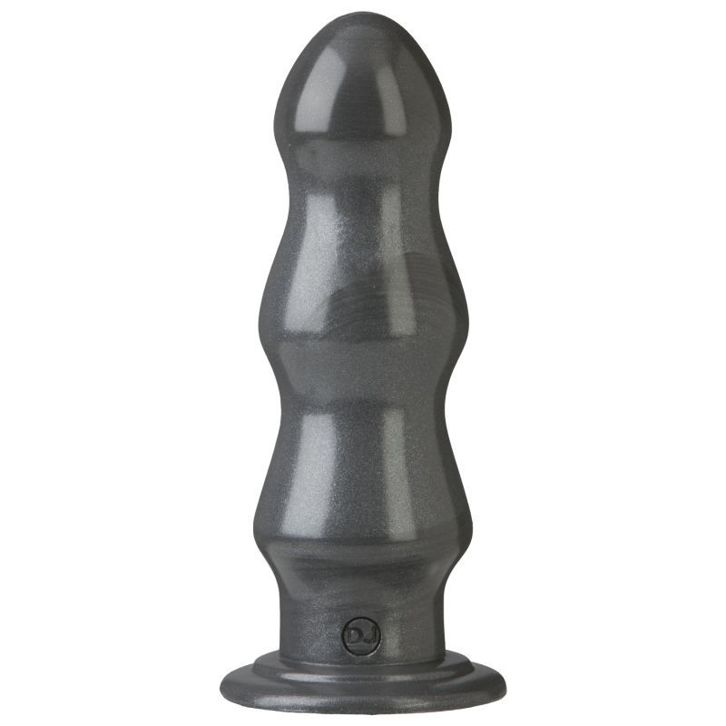 B-7 Tango 7in Anal Dildo Gun Metal image 1