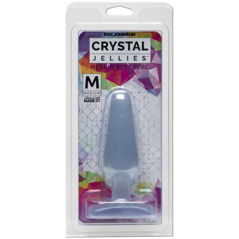 Medium Butt Plug Clear image 2