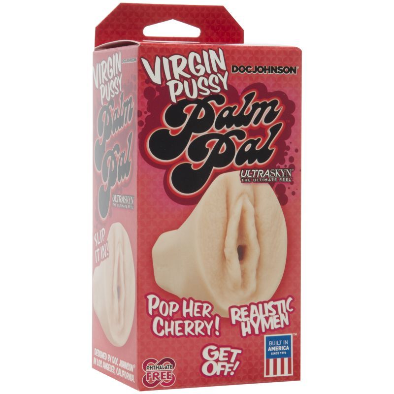 Palm Pal Ultraskyn Virgin Pussy White image 2