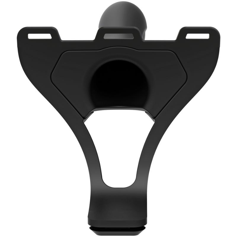 Be Strong 7.5in Slim Dong 2 Pc Hollow Silicone Strap-On Set image 4