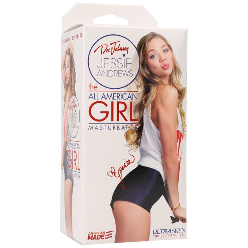 Jessie Andrews Ultraskyn The All American Girl Masturbator Vanilla image 1