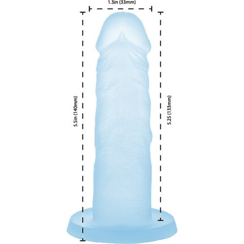 Cocktails Dildo Blue Lagoon 5.5in image 3