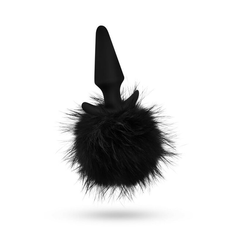 Anal Adventures Platinum Rabbit Tail Plug image 2