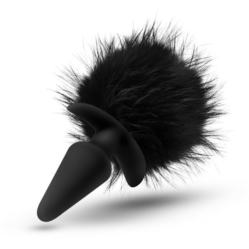 Anal Adventures Platinum Rabbit Tail Plug image 6