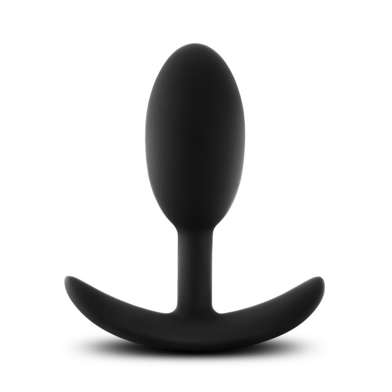 Anal Adventures Platinum Silicone Vibra Slim Plug Medium image 3