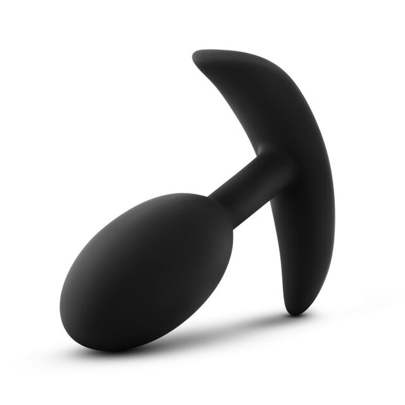 Anal Adventures Platinum Silicone Vibra Slim Plug Medium image 4